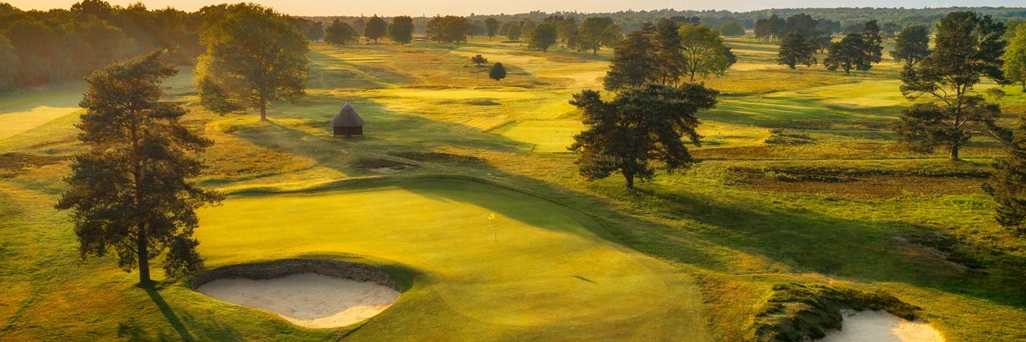 sachin and babi light blue dress Walton Heath Golf Club | iSpyGolf